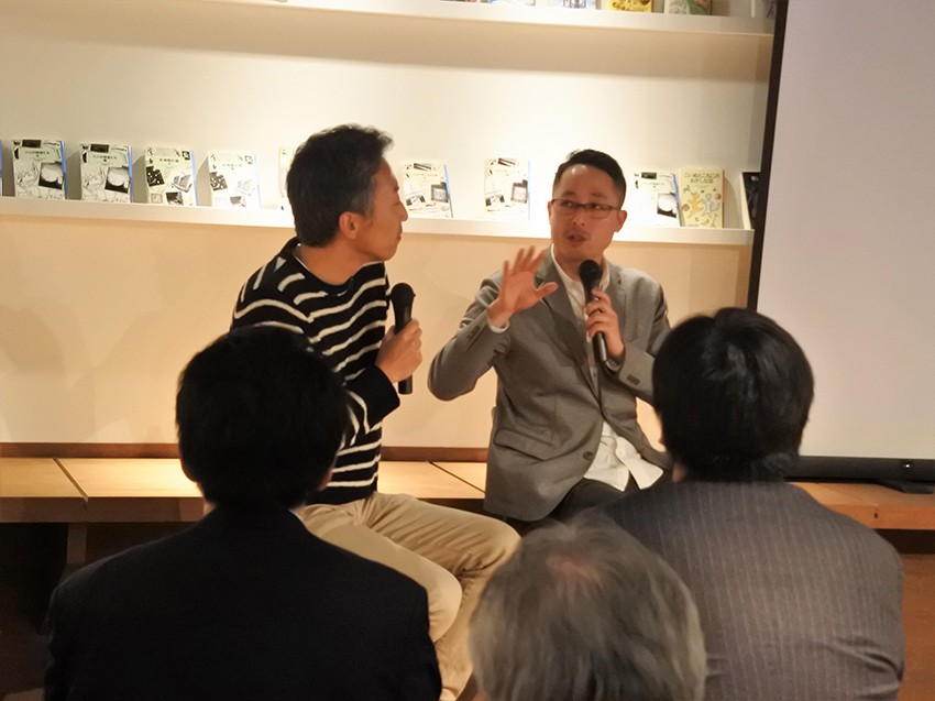 徳田雄人さんと前田隆行さん
