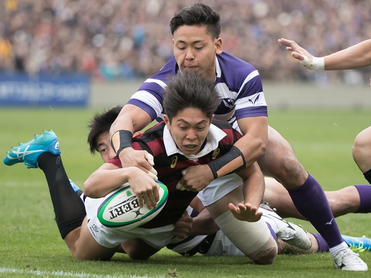 父は明治、俺は早稲田 先制トライのルーキー河瀬