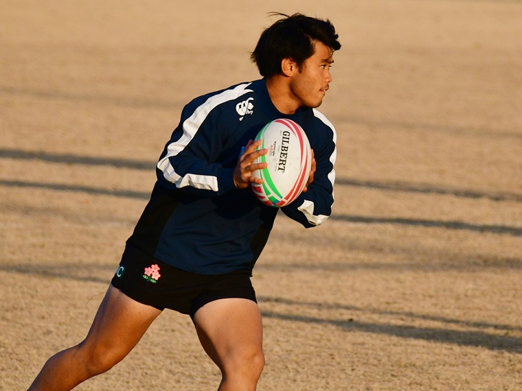 ラグビーセブンズ先週野口2