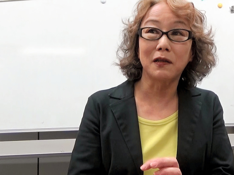 国際政治学者・酒井啓子さん=高橋友佳理撮影