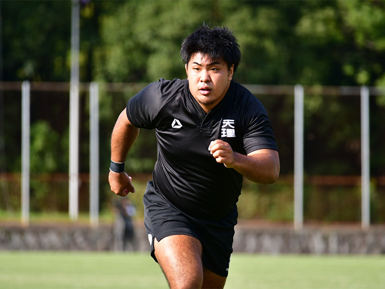 ラグビー 千葉から天理へ来た努力の男