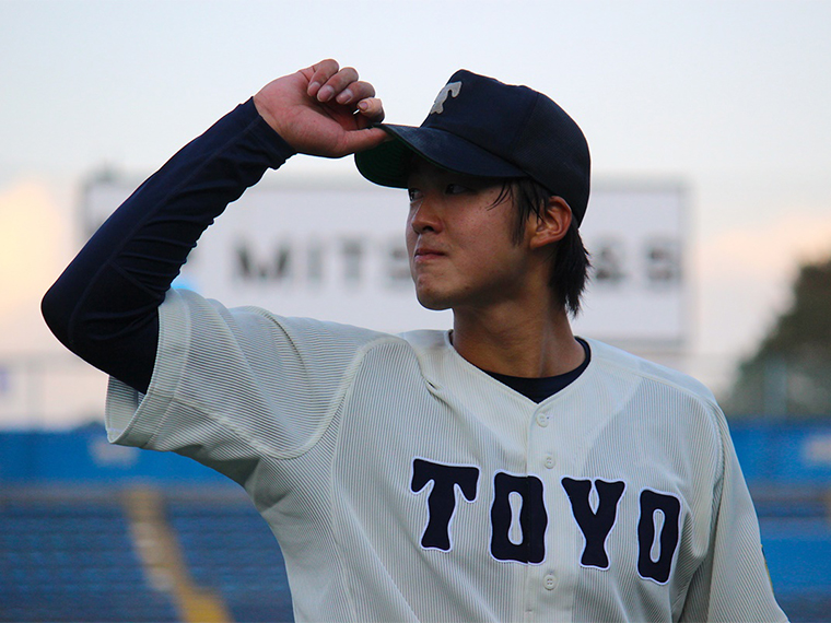 野球 東洋・梅津晃大、ついに公式戦初勝利