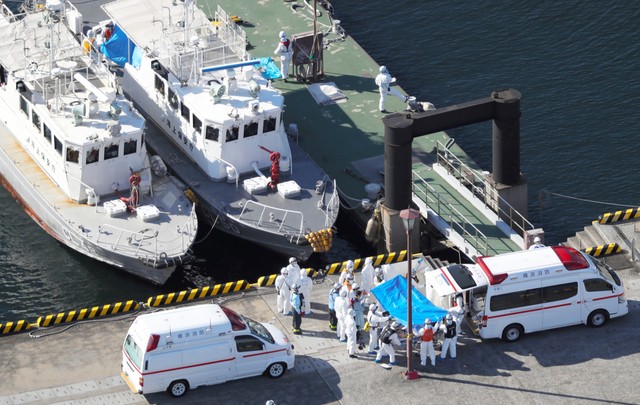 游轮新冠病毒感染者中3人为日本籍