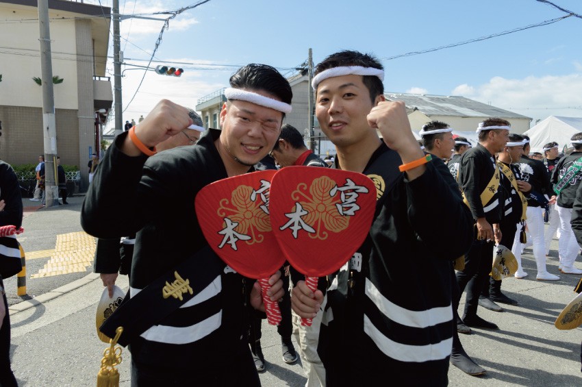 「宮本町」の青年団幹部