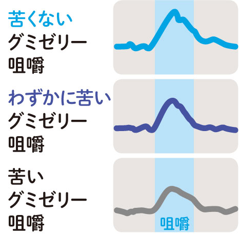 咀嚼したときの脳内血流の変化