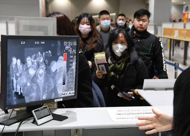 防范新型冠状病毒性肺炎 日本也强化国内机场检疫