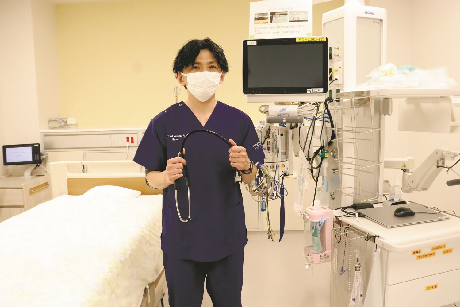 特定看護士の倉田浩さん