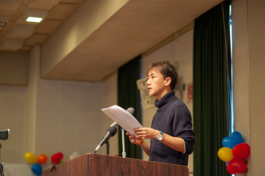 切々と思いを語る丹野智文さんの講演に、来場者は聴き入っているようでした