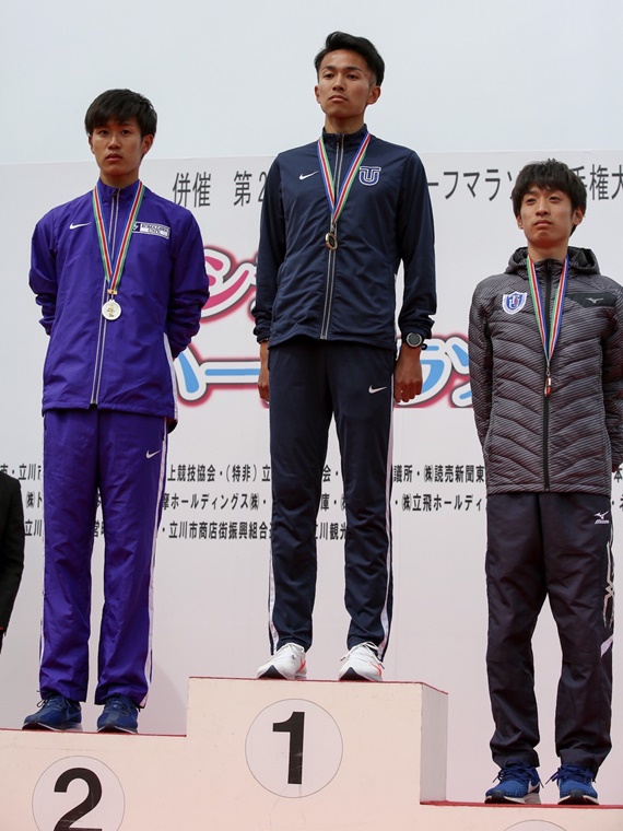 東洋大・相澤が優勝! 学生ハーフフォトギャラリー