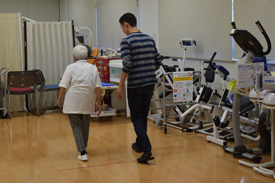 2017年11月、東京都健康長寿医療センター研究所で行われたSONIC調査の様子 photo:Yukari Takahashi