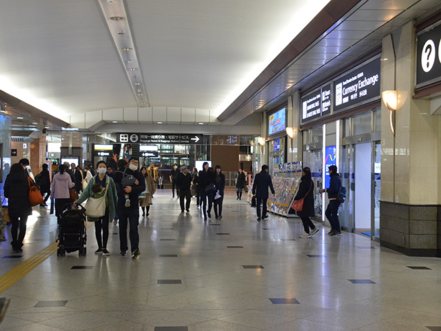 大阪駅・謎の地下通路