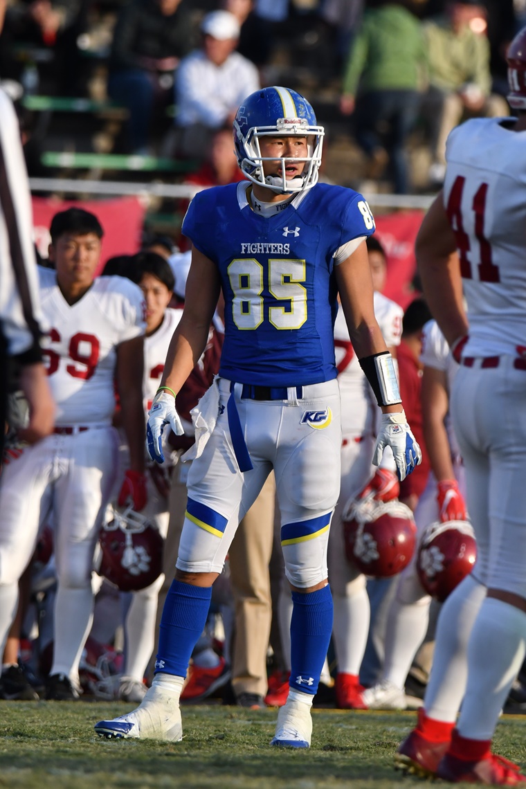 アメフト関学WR松井写真2