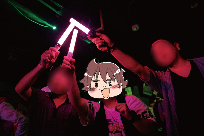 あかぎ団のライブで盛り上がるゆずこさん
