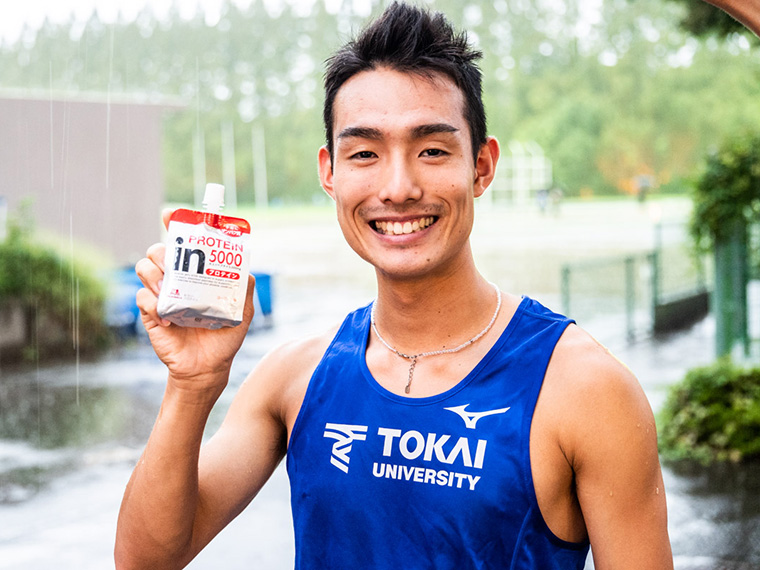 森永製菓館澤選手