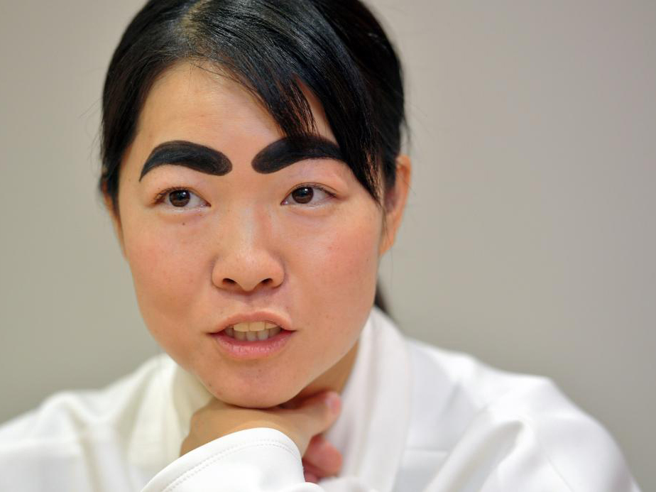 イモトアヤコさん=惠原弘太郎撮影