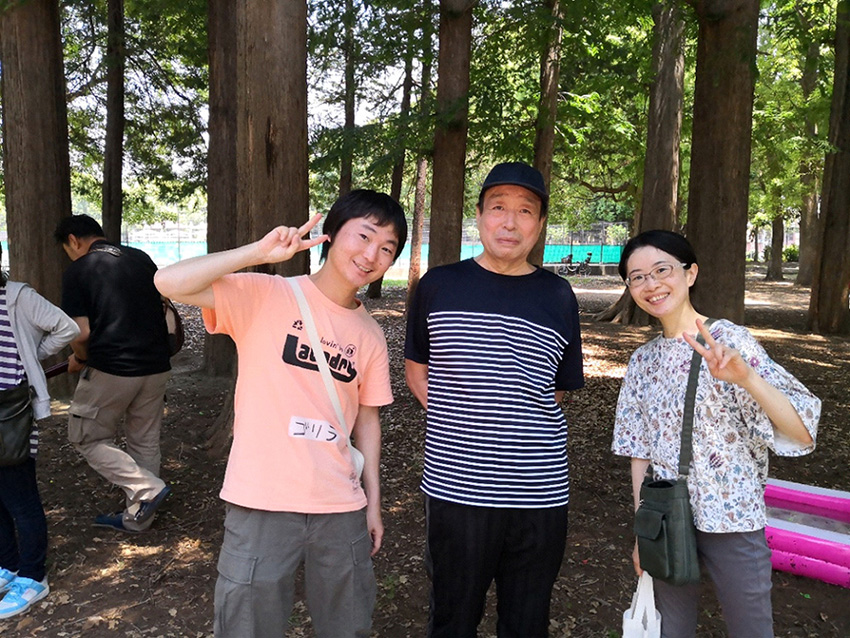 みま~もいたばしのイベントには、「誰でも居酒屋」常連さんの姿が=清川卓史撮影