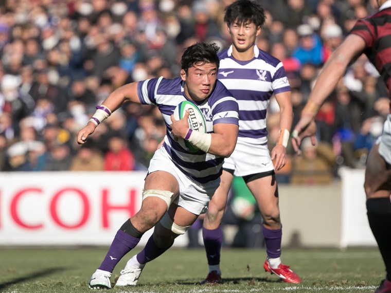 ラグビー決勝天理明治2