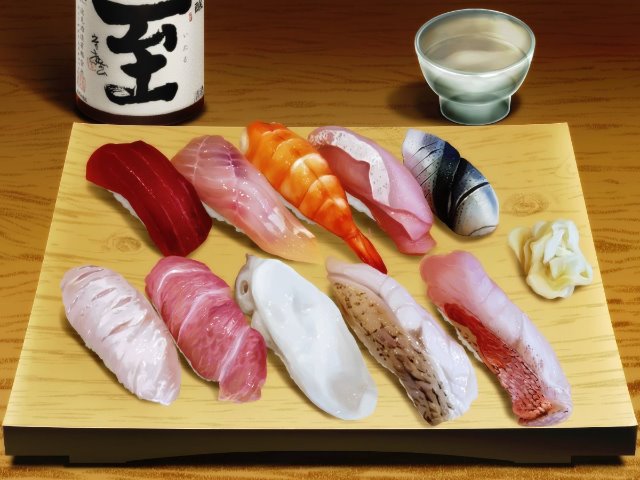 深夜バスで新潟の立ち食い寿司に行く