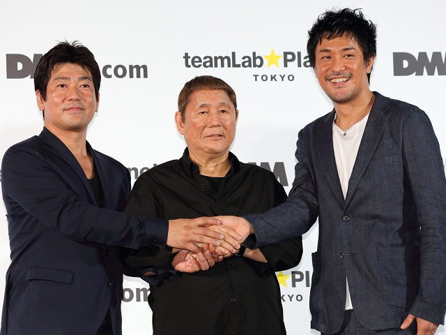 チームラボ プラネッツ TOKO DMM. com 北野武さん