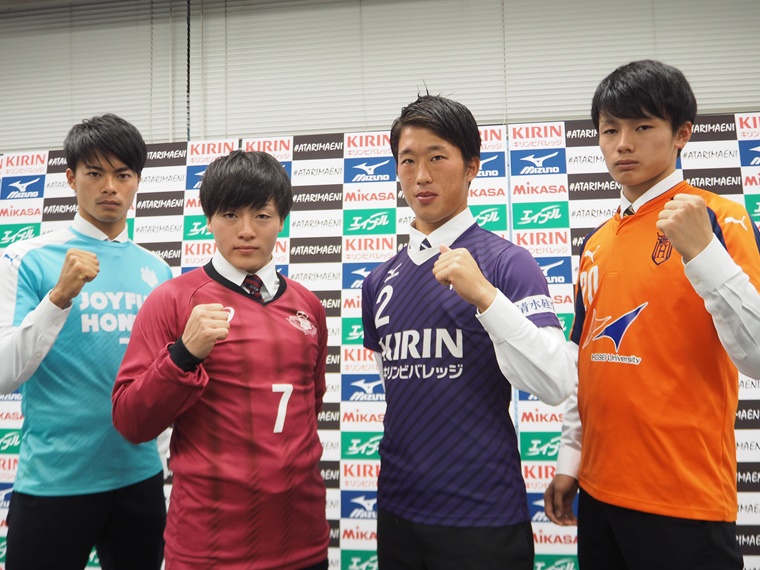 あすインカレ開幕、4選手が胸の内を語る