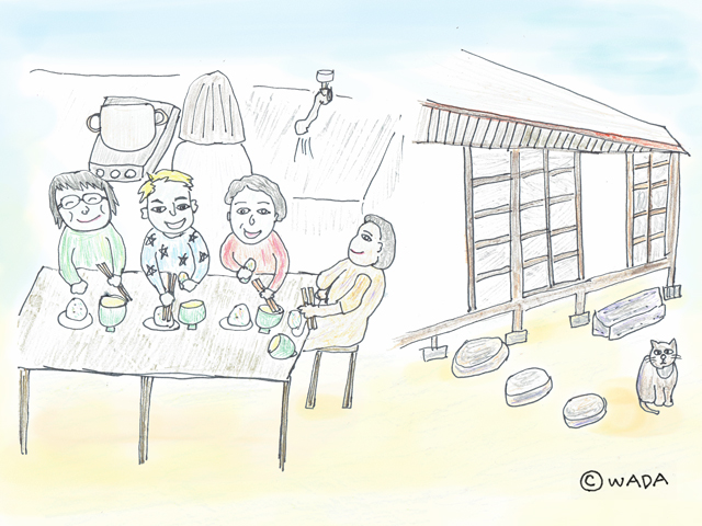 家族のようだけど家族じゃない「ドラえもんの家」のようなゲストハウスに「ひとり宿泊」