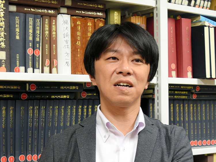 河西秀哉・名古屋大学准教授=高橋友佳理撮影