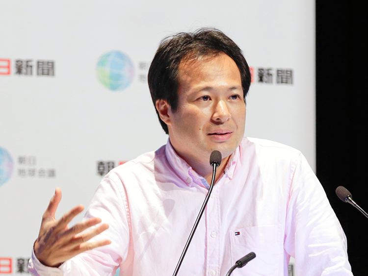 池内恵氏=2018年9月24日、岡田晃奈氏撮影