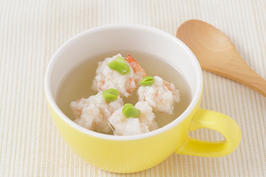 UDエビ団子の中華風スープ/リサイズ