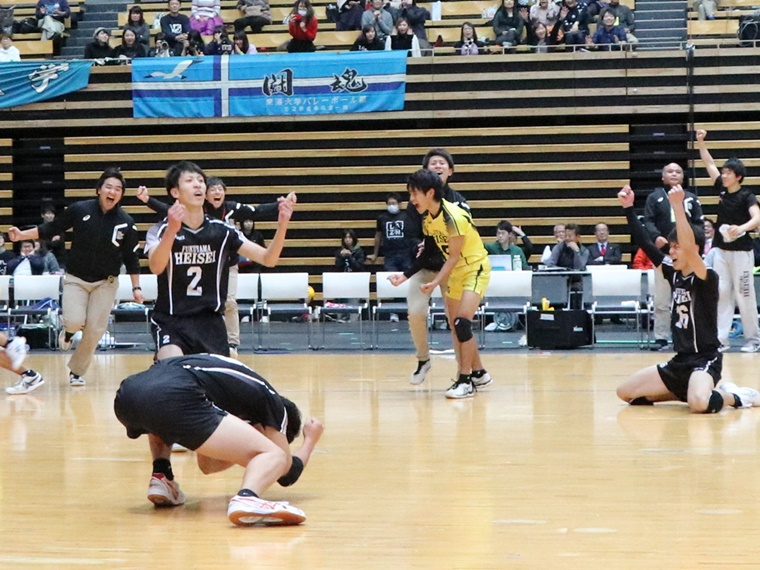 「台風の目」福山平成大が初の決勝へ