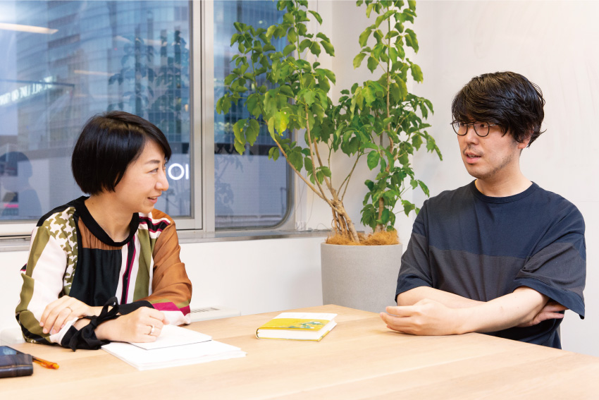 川村元気さんと冨岡編集長