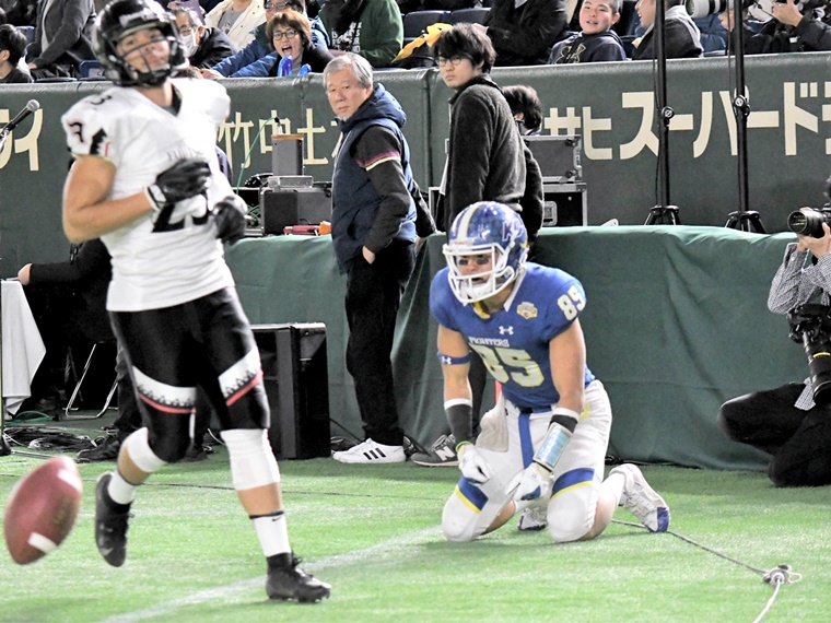 理想と現実、もがいたエース 関学WR松井