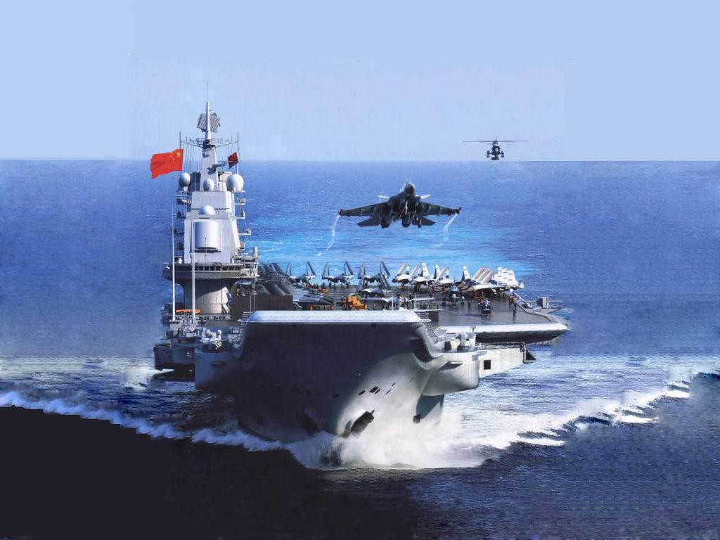 中国海軍空母「遼寧」(写真・中国海軍)