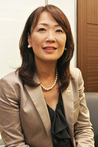全日本空輸執行役員の菅谷とも子さん