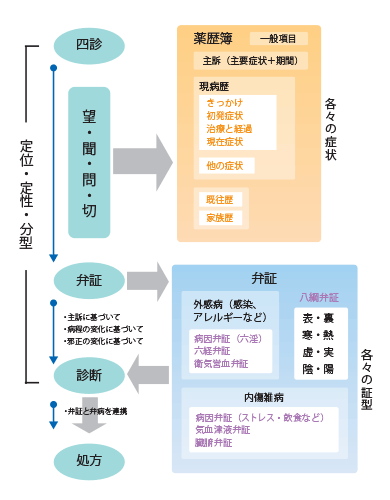 弁証論治チャート図