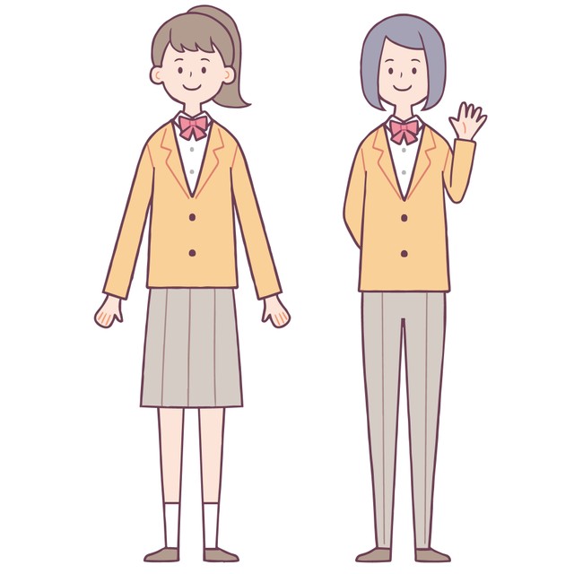 女子のスラックス制服 採用する高校の割合が高い都道府県 3位神奈川県 2位滋賀県 1位は まいどなニュース