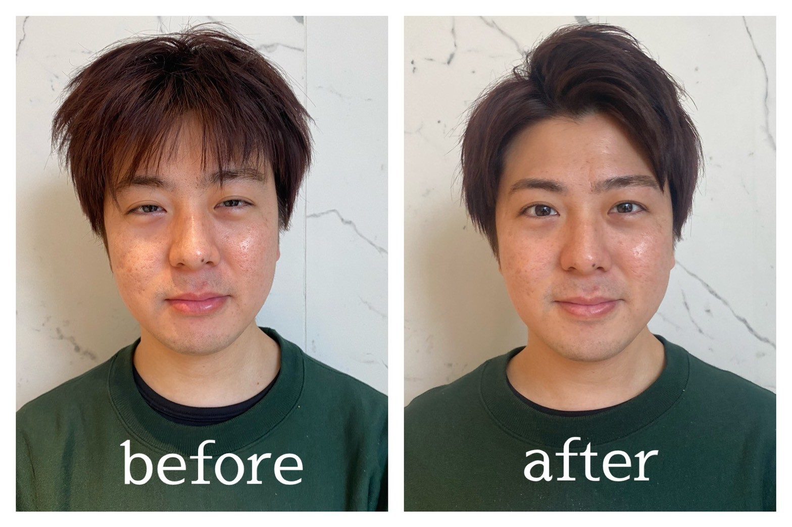 マスクでもイケてる男性に 顔の印象を８割決める 眉毛とヘアカットの本格美容プランやってみた まいどなニュース