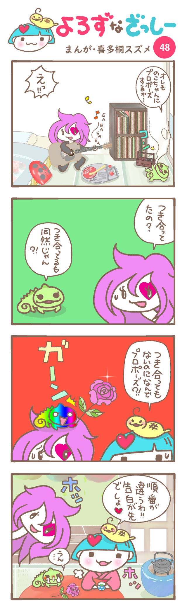 漫画 オレだってプロポーズだ よろずなざっしー 48 よろず ニュース