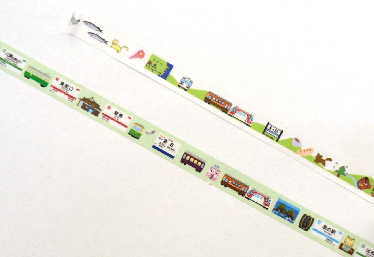 かわいい しかも三陸の支援になる 京都の観光案内所が販売するマスキングテープに注目 まいどなニュース