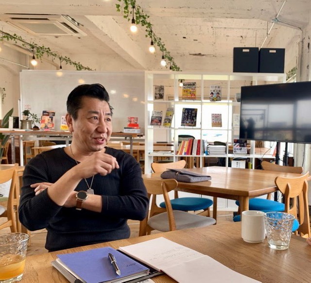 ケイズアークの小西邦明さん。