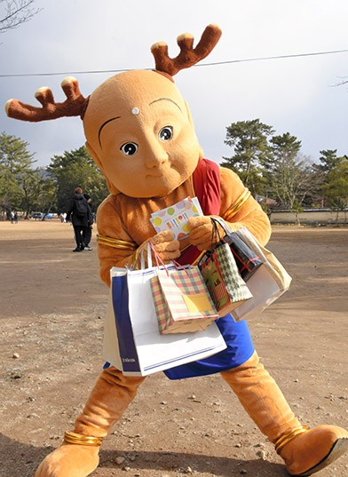 奈良吉祥物迁都君免征版税 诞生10年望再火一把