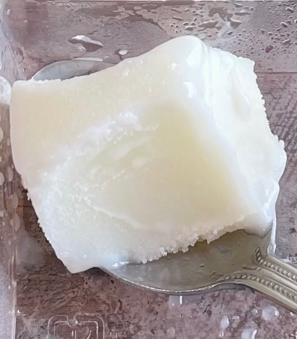 凍らせることで絶妙な食感に（画像提供：takashi🕊文字数カウントメモ開発者さん） 