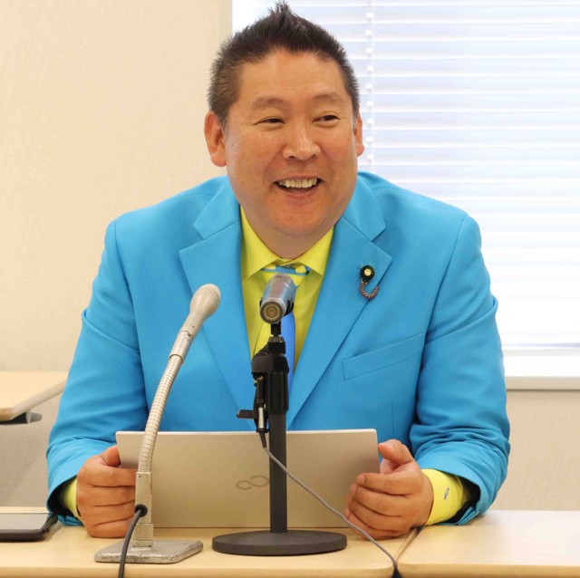安倍氏国葬に賛成のＮ党・立花党首　「朝日川柳」の感想問われ「敬意がみじんにも感じられない」  [きつねうどん★]YouTube動画>1本 ->画像>1枚 