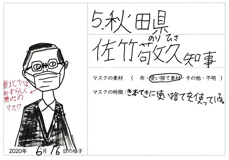 これぞ自由研究 小4女子が47都道府県の知事マスクのオシャレ度を徹底調査 きっかけは デニーマスク まいどなニュース