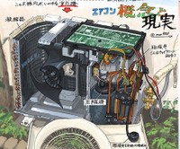 マツコが認めたエアコン愛をイラストで表現 真魚 ファンをいつまでも眺めていられる よろず ニュース