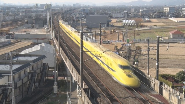 幸せの黄色い新幹線 撮ったど ドクターイエローの動画を公開 幸せのおすそ分け まいどなニュース