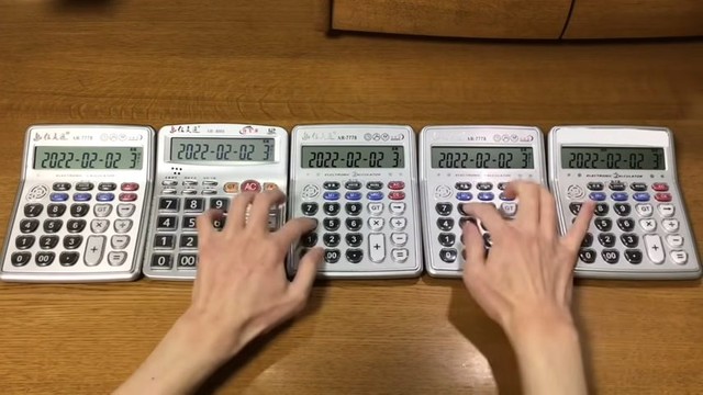 小室哲哉さんも反応 電卓5台で演奏する Get Wild にシビれる Tkサウンドと電卓音の相性最高 まいどなニュース