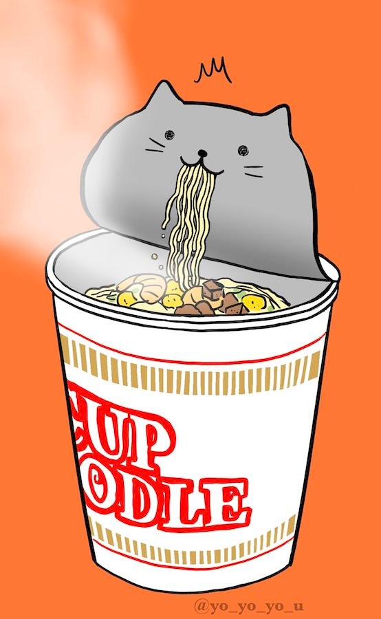 コンプリート かわいい カップ ラーメン イラスト Irasutojpakulimo