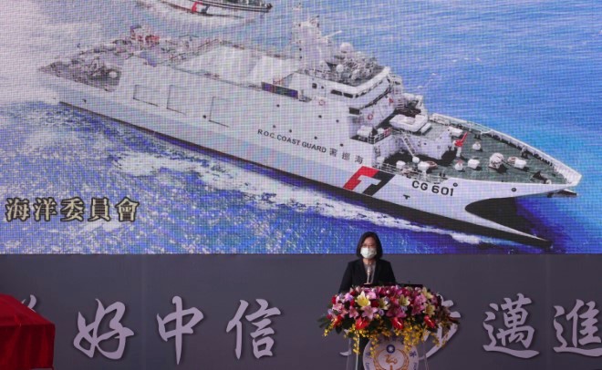 Taiwan sees role as arms supplier for West as launches new warship : The Asahi Shimbun - Vimarsana News