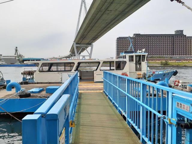大阪に来たら Usj 海遊館 無料の 渡船 で移動してみない 意外に便利 非日常な2分の船旅 まいどなニュース