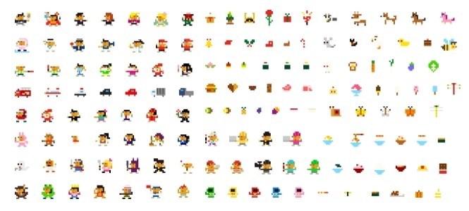 元任天堂デザイナーによる ドット絵 フリー素材サイト公開 面白い使い方もお待ちしています よろず ニュース 元任天堂デザイナーによる ドット絵 フリー素材サイト公開 面白い使い方もお待ちしています よろず ニュース